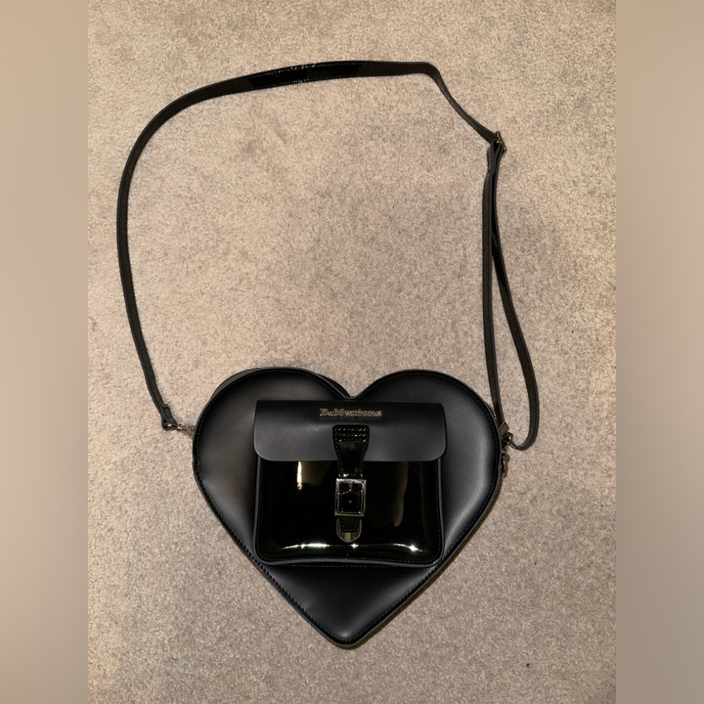 Dr. Martens heart shaped convertible bag